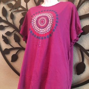 Plus size Columbia tshirt